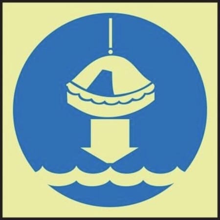 Accuform IMO  LIFE SAVING  RESCUE MLMR208GX MLMR208GX